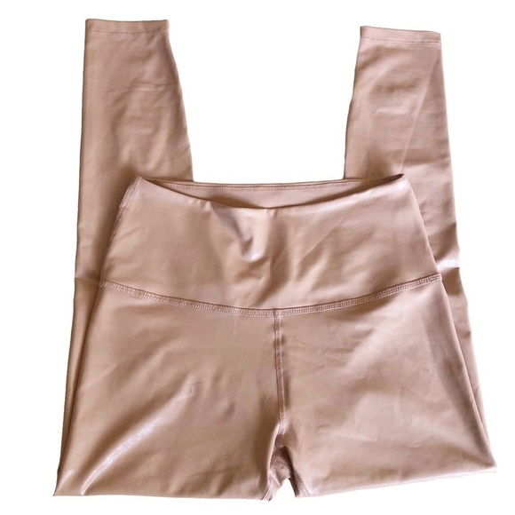 Beyond Yoga Pearlized High Waisted Legging Pink Size Large - Picture 6 of 11